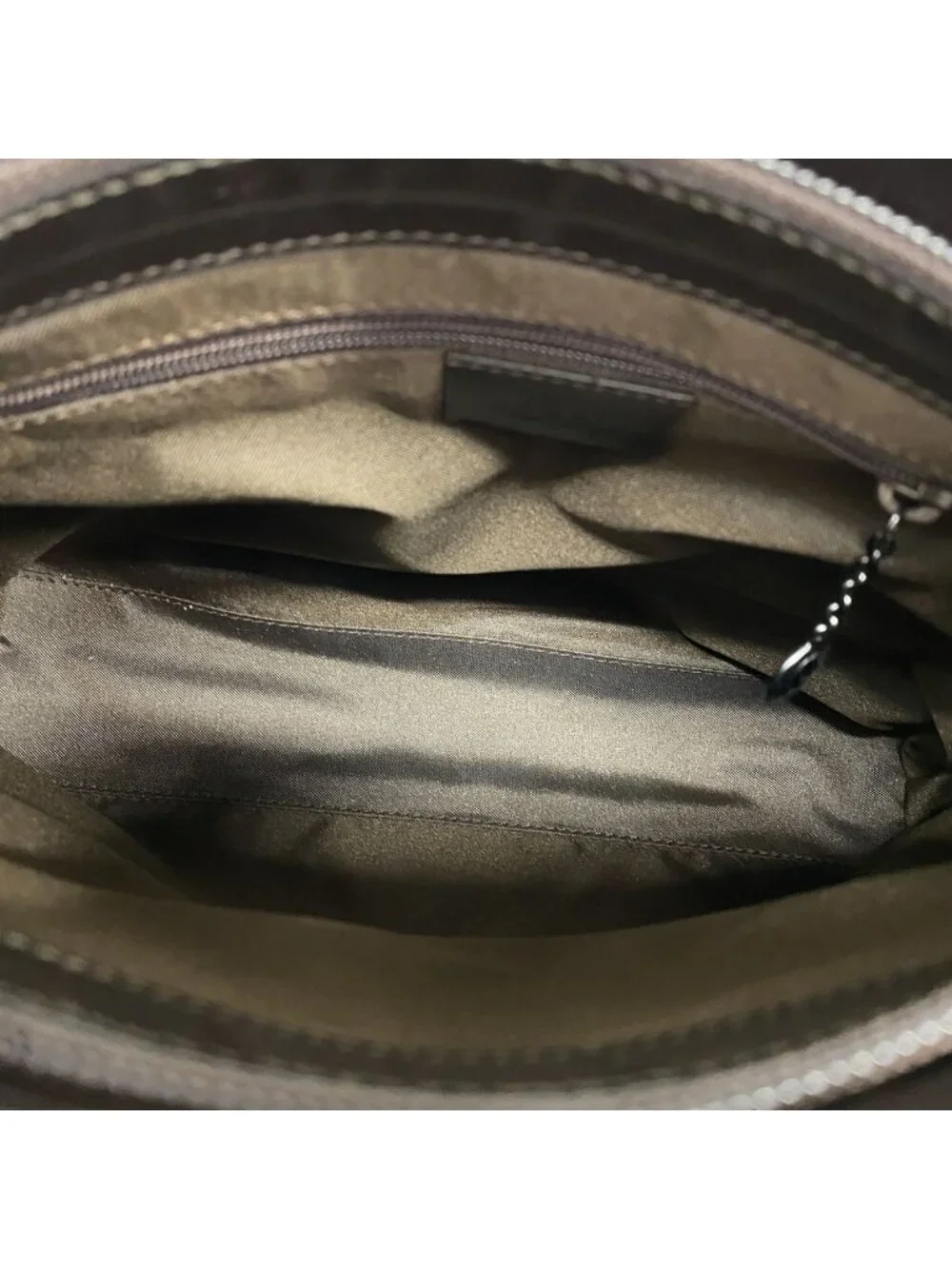 Gucci Shoulder Bag GG Nylon Brown